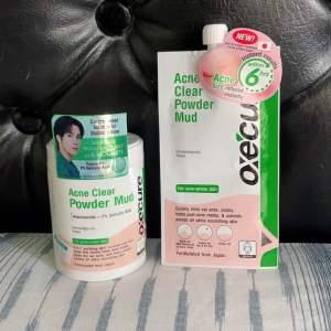 ORIGINAL!!! OXECURE ACNE CLEAR POWDER MUD 30g / 5g Jan 2028