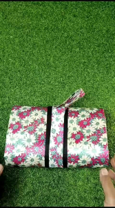 Tikar lipat piknik 250 x 150 Anti air model Tali