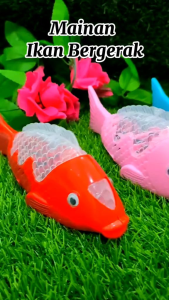 COD PROMO LT37 MAINAN ANAK IKAN MUSIK DAN LAMPU BISA BERJALAN - MAINAN ANAK IKAN BERENANG ROBOT