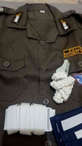 Profesi Anak: Pocil Baju Seragam Polisi Anak TK & Paud Laki-Laki