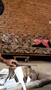 COPER BAMBUKAYU DAN TULANG BAJA PER KULITAS FULL TANG MULTIFUNGSI