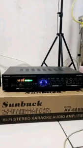 Sunbuck Audio Bluetooth Amplifier Karaoke 5CH 600W - AV-608BT