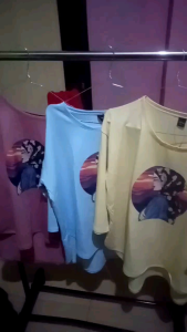 Barang Murah 1997 / Kaos Lengan 3/4 / Kaos Babyterri / Kaos Sablon LD 114 / Kaos Pinguin