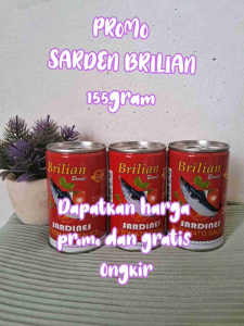 PROMO !! PAKET 10 PCS SARDEN BRILIAN EXP 2027