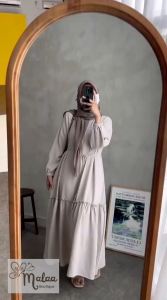 ROSALINE DRESS | GAMIS BUSUI | GAMIS VIRAL TERBARU | KEKINIAN | GAMIS JUMBO | CRINGKLE AIRFLOW PREMIUM