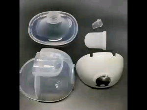 Wearable Breast Pump for Breastfeeding Portable Electric Breast Pump Hands Free 4 Modes 9 Suction Level Low Noise 180ml