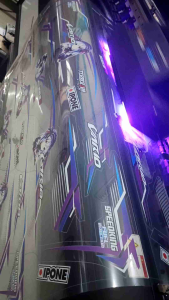 Striping Transparan Vario 125/150 led old wibu animestriping variasi Vario tranfaran