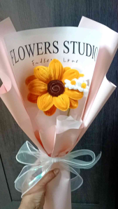 ทานตะวันลวดกำมะหยี่สินค้าพร้อมส่ง#รับปริญญา#ปัจฉิม#วันเกิดแฟน#วันสำคัญต่างๆ