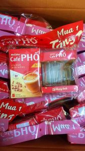 COMBO 3 HỘP CÀ PHÊ PHỐ SỮA NÓNG TẶNG 3 LY THUỶ TINH CÀ PHÊ