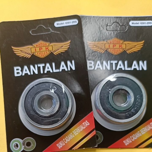 Paket Murah 1 Set Bearing 6301 (2 Pcs) untuk Roda Belakang Motor Bebek