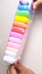 Clay Mainan Anak Isi 12pcs Mainan Anak Soft Clay Dough Lilin Super Light Serbaguna mainan sensori anak isi 12 warna
