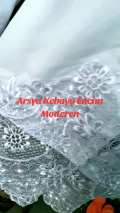 ATASAN KEBAYA ENCIM BORDIR KOMPUTER SENADA LENGAN PANJANG