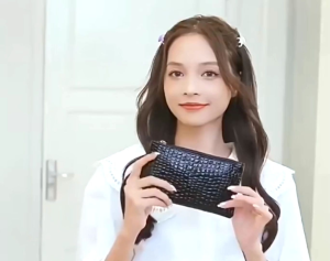 Dompet Wanita Motif Kulit Buaya & Dompet Kosmetik Pouch Serbaguna Fashion Murah