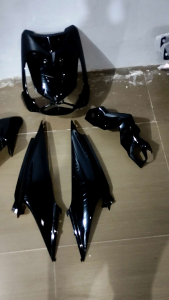 Body Set Cover Motor Honda Beat Karbu 2010-2012 Hitam