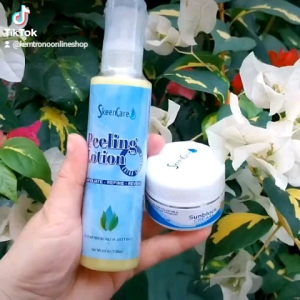 SkeenCare Peeling Lotion Duo Sunblock Cream 10g.