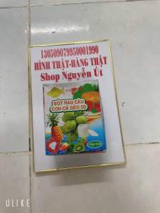 Rau câu con cá dẽo hiệp long 1 hộp 12 gói x 12g