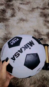 BOLA SEPAK HITAM PUTIH GRATIS POMPA/BOLA SEPAK BUAT ANAK ANAK ball outdoor