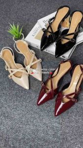 Satujua - RUNE Heels Adjustable Buckle Heels / Hak 5 Cm