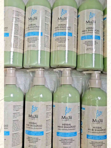 OFFICIAL STORE MuJiiorganic Scalp-Warming Hair Shampoo 零硅油草本暖润头皮防脱发洗发液 420ml