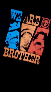 Sweater Hoodie Anime One Piece We Are Brother Fleece Pria Wanita M-XXL
