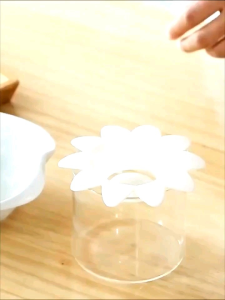 Penyaring Kuningan Telur / Sendok Pemisah Kuning Telur / Saringan Alat Pemisah Kuningan Dan Putih Bentuk Bunga