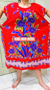 Batik Dress Sikak 5XL Aladdin Super Big Size