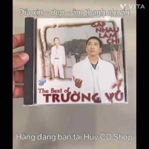 Đĩa CD Trường Vũ Asia Gặp nhau làm chi Nhạc vàng trữ tình Bolero Đĩa lòng Trắng Chất Lượng cao Âm Thanh chuẩn HUY CD SHOP
