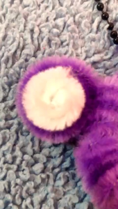 Gantungan Tas Bunga | Kawat Bulu | Keychain Lucu