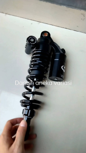 Shockbreaker Shock Belakang Matic Tabung Bawah & Full Black Edition 310mm & 330mm
