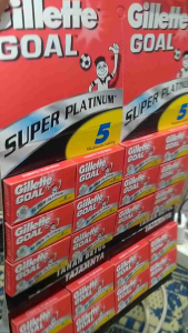 Pisau Cukur Silet Goal Platinum 1hanger 20box (100 keping)