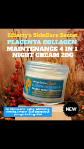 Libertys PLACENTA COLLAGEN MAINTENANCE 4 IN 1 FACIAL NIGHT CREAM 20G