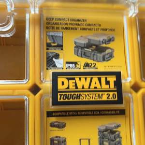 Dewalt Tough System 2.0 6-Compartment Small Parts Organizer