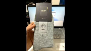 Kaos Kaki Kerja Motif KAISEN Cotton Premium