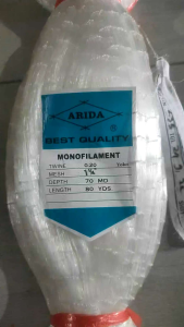 Jaring Ikan Arida 0.20\"1¼ inchi\"70md/80yds Yoko Mata Jaring Tegak atau Mujur