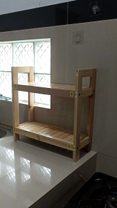 Rak Bumbu Dapur Serbaguna ukuran 40x15 tinggi 40 cm