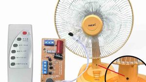 Power shopping เเผงวงจรรีโมทพัดลม 12 14 16 18 นิ้ว 100W บอร์ดเเปลงพัดลม พร้อมรีโมท รุ่นใหม่ล่าสุด