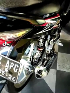 Knalpot Ckd Standar Supra X 125 Supra X 110 Knalpot Ckd Standar Supra x