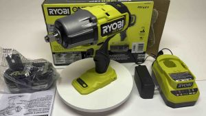 RYOBI PBLIW01K1 18V Brushless Cordless 4-Mode 1/2 in. High Torque (1170 ft-lbs.) Impact Wrench Kit with 4.0ah HP Battery and Charger (converted to 220V) Perfect for automotive and construction jobs Brand new in box.