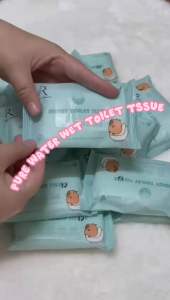PURE WATER Flushable Wet Toilet Paper湿厕纸 /私处湿巾/feminine wipes /flushable wipes