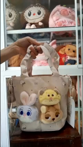 Túi đeo vai đeo chéo kết hợp xách tay mã 9706 Size 23 × 20 × 13 cm