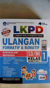 LKPD Ulangan Formatif & Sumatif SD Kelas 1 2 3 4 5 6 Semester 2 Kurikulum Merdeka