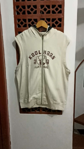 Hoody kutung bahan tebal second