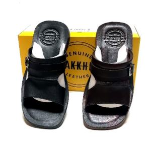 Sandal Kulit Pria Model Selop Seri A17