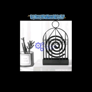 Gota Tempat Obat Nyamuk Bakar Bird Cage Mosquito Coil Holder Fireproof - TK01