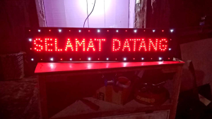 Selamat Datang dengan Produk LED Sign