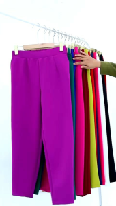 CELANA OLIVER SCUBA PANTS HITAM PUTIH NAVY MERAH FUCHIA BIREL HIJAU OVERSIZE JUMBO XL