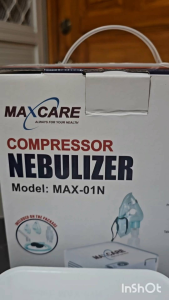 Maxcare Nebulizer MAX-01N Complete Set