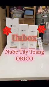 Nước tẩy trang sạch sâu Vxebra Orico dịu nhẹ cấp ẩm giúp làn da mịn màng và tươi trẻ 190ml