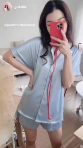 Panche Sleepwear - ชุดนอนรุ่น Easypeasy สี Hydrangea