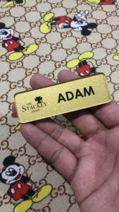 Personalized Magnetic name plate